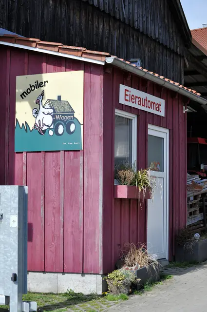 Hier gibts die Eier zu kaufen. | Foto: Daniela Somers