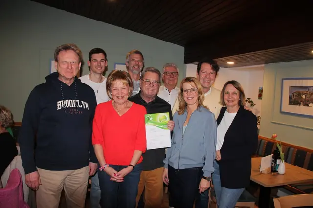 v.l.n.r.: Helmut Dorn, Marvin Schiedt, Gudrun Schiedel, Jürgen Bauer, Günther Meider (für Sandra Haberland), Helmut Nübling, Kathrin Schmidt, Jürgen Kögel, Sigrun Kögel | Foto: privat