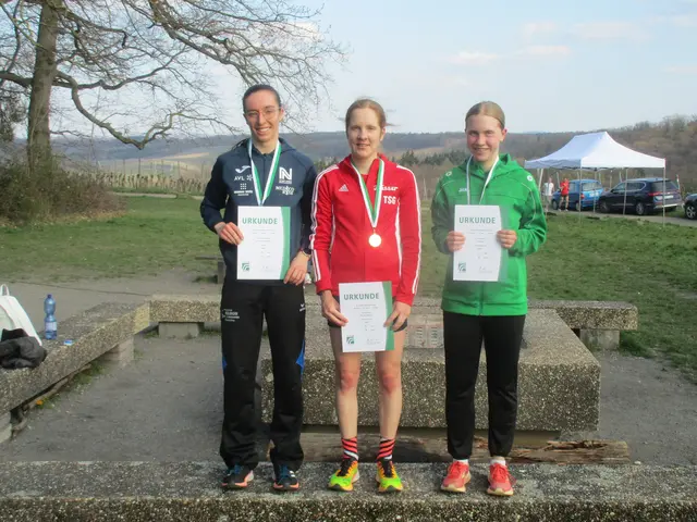 Siegerehrung mit Caroline Weingärtner | Foto: Eigenes Bild