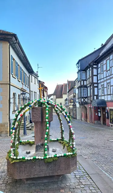 Der Osterbrunnen in Gundelsheim | Foto: Nicole Frank