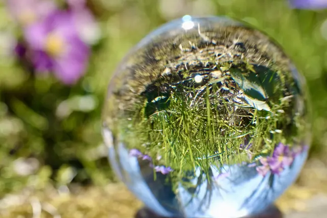 Die Kugel hatte ich dabei - Moni leider nicht | Foto: ED