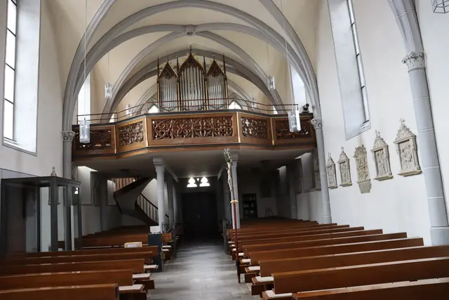 Empore in der Kirche in Stuppach | Foto: Marga Specht