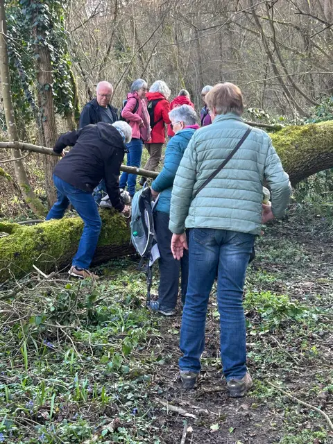 Über Stock und Stein | Foto: M. Seebold