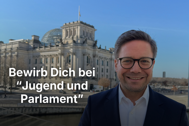 Auf nach Berlin ins Parlament! | Foto: Fabian Gramling, https://fabian-gramling.de/13675-2/