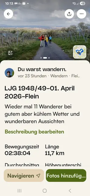 unsere Wandertour in der Übersicht | Foto: E. Rosendorf