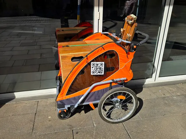 Jean-Michel, seine mobile Werkstatt. | Foto: Heidrun Rosenberger