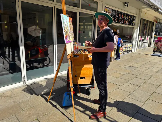 Der Blick zum historischen Käthchenhaus gerichtet. | Foto: Heidrun Rosenberger