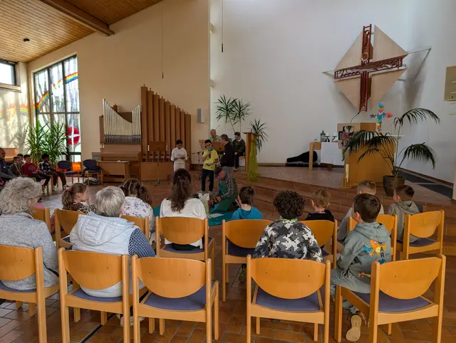 Schauspiel in der Kinderstadt munterbunt | Foto: Sandra Gehrig