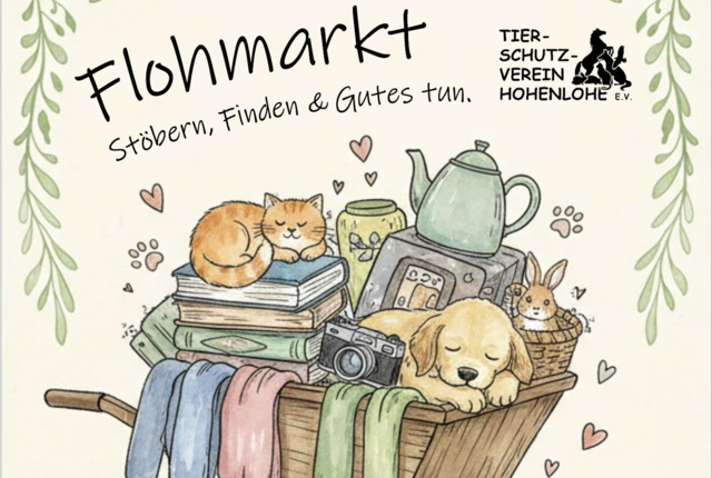 Flyer Flohmarkt | Foto: Tierschutzverein Hohenlohe