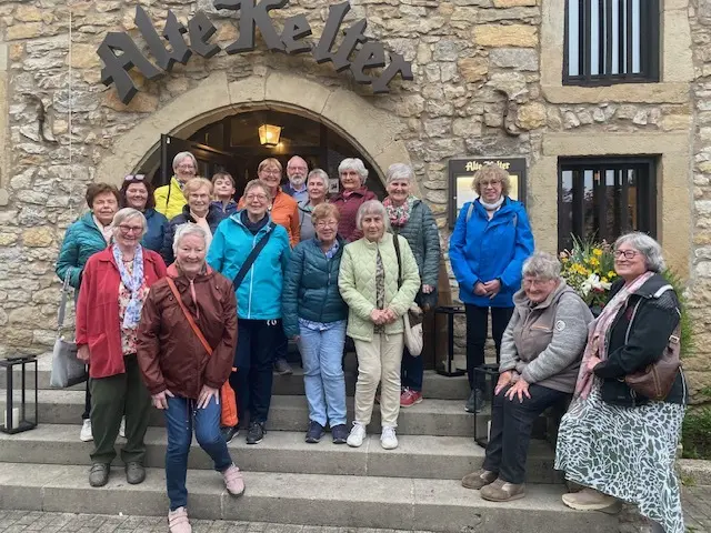 Vor der Alten Kelter in Löchgau | Foto: Foto: privat