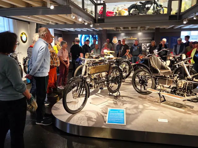 Auch die Sonderausstellung "Made in Italy" - und vor allem die NSU-Geschichte weckte viel Begeisterung | Foto: Karl-Heinz Leitz