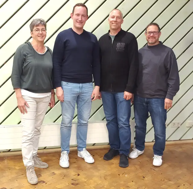 Von links: Helga Blitz-Keller, Marius Kürzel, Frieder Dankel, Thomas Eberle  | Foto: privat