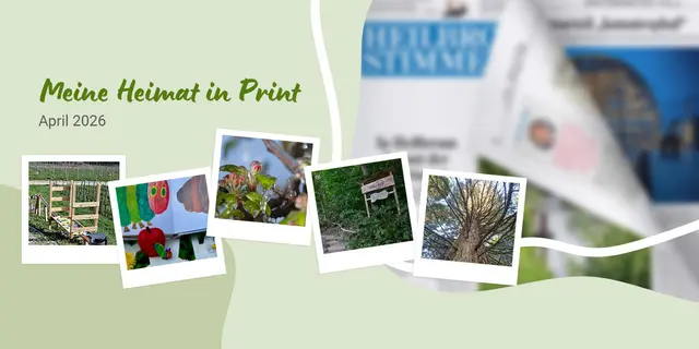 Um den Lieblingswald und Lieblingskinderbücher der Heimatreporter geht es unter anderem auf der Meine Heimat-Seite, die am 21. April in der Zeitung zu finden ist.  | Foto: HSt-Grafik, Daniela Somers, Elektra Domesle, Eva-Maria Hamberger, Michael Harmsen, Norbert Sanftmann