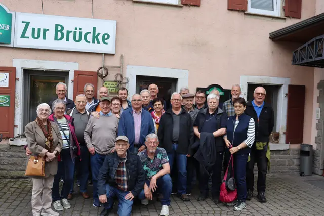 Abschluss der Führung im Gasthof Brücke | Foto: Marga Specht