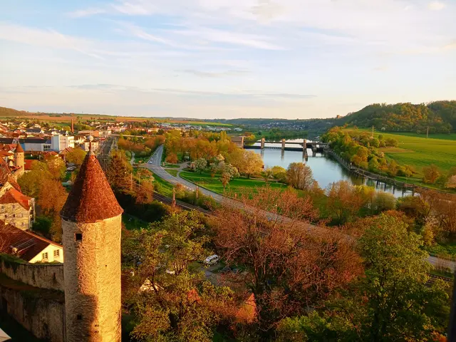 Und das ist der Blick aus dem Fenster des Zimmers - was für eine tolle Aussicht.  | Foto: sigischlottke