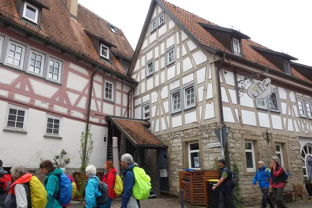 Kleiner Rundgang durch die fast vollständige, orginal erhaltene Fachwerkstadt Möckmühl. | Foto: Isolde Reitz