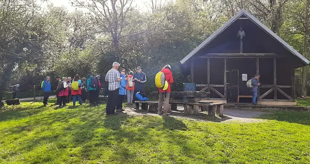 Bei der Grillhütte Burkardtsruh. | Foto: Isolde Reitz