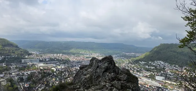 Aussicht vom Bismarckfelsen. | Foto: privat Sibylle Tröber