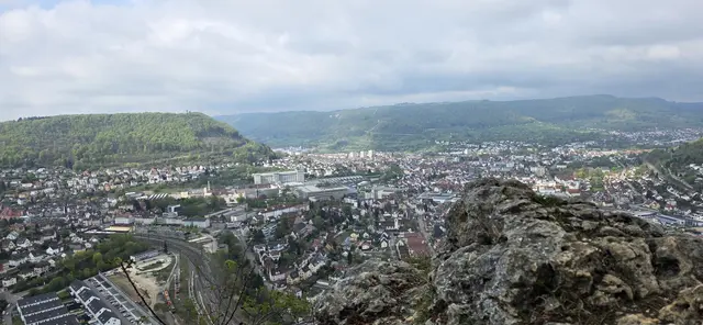 Aussicht vom Bismarckfelsen. | Foto: privat Sibylle Tröber