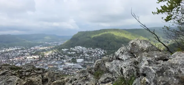 Aussicht vom Bismarckfelsen. | Foto: privat Sibylle Tröber