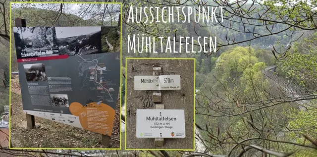 Aussichtspunkt "Mühltalfelsen" mit Blick auf die Geislinger Steige. | Foto: privat Sibylle Tröber
