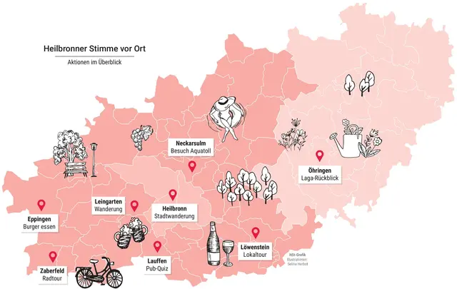 Diese Aktionen sind am Tag des Lokaljournalismus geplant. | Foto: HSt-Grafik