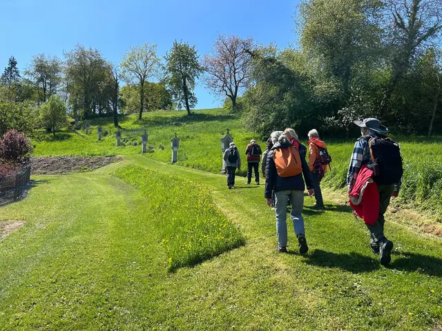 auf dem Kreuzgang zur AVE-MARIA Kapelle | Foto: Albverein Weinsberg