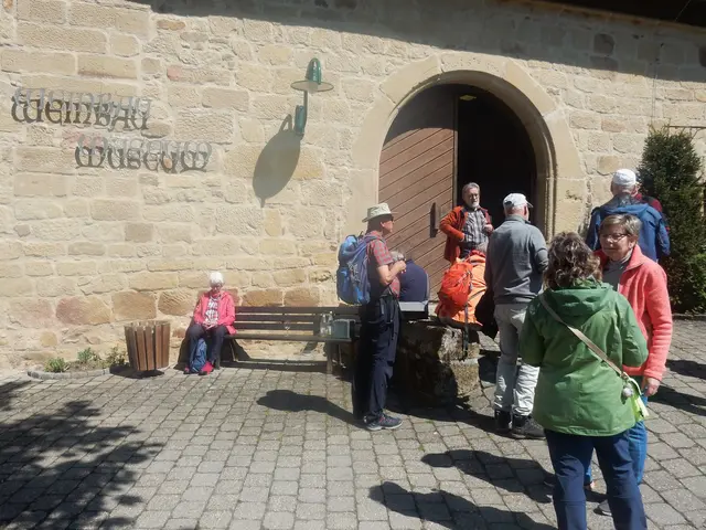 Besichtigung Weinmuseum Binswangen | Foto: E. Rosendorf