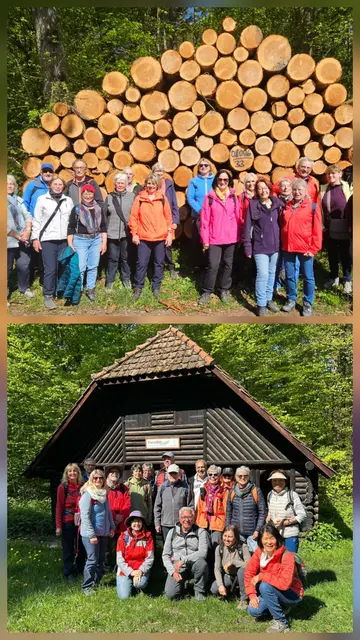 Doppeltes Lottchen, oder 2 Wandergrupppen unterwegs | Foto: Albverein Weinsberg
