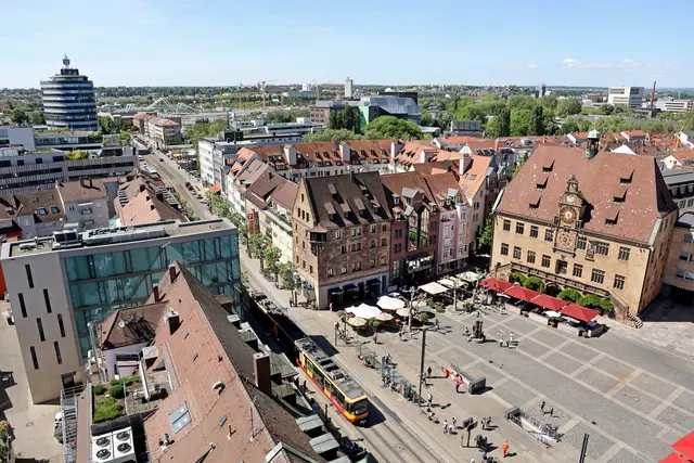 Stadtwanderung durch Heilbronn: Zentrum und Wandel stehen dabei im Blickpunkt. | Foto: Ralf Seidel