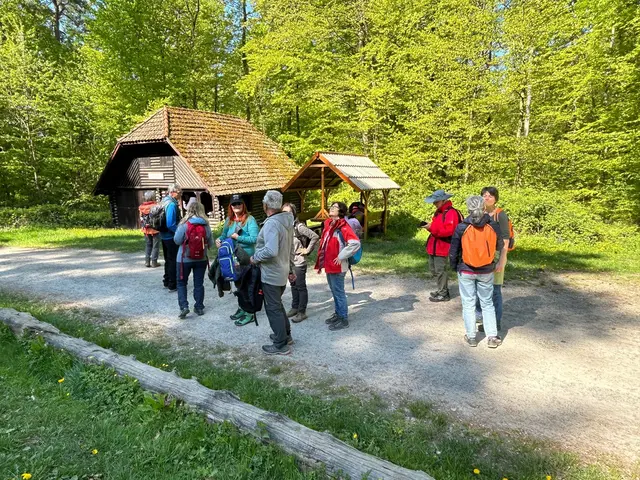 Ziel Vesperhütte erreicht | Foto: Albverein Weinsberg