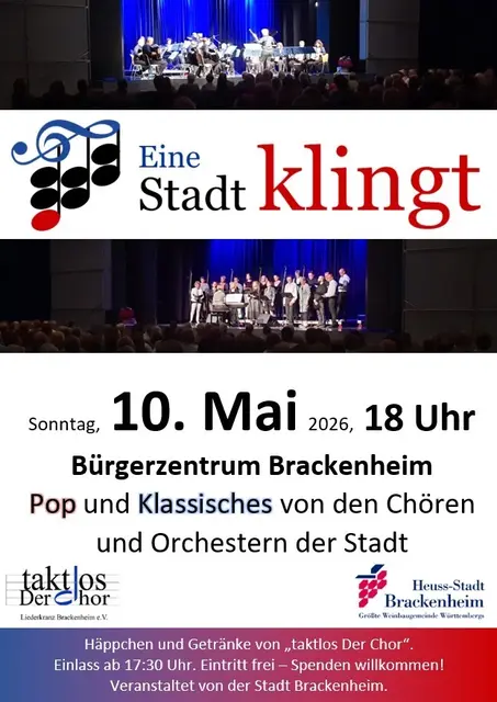 Eine Stadt klingt | Foto: Liederkranz Brackenheim
