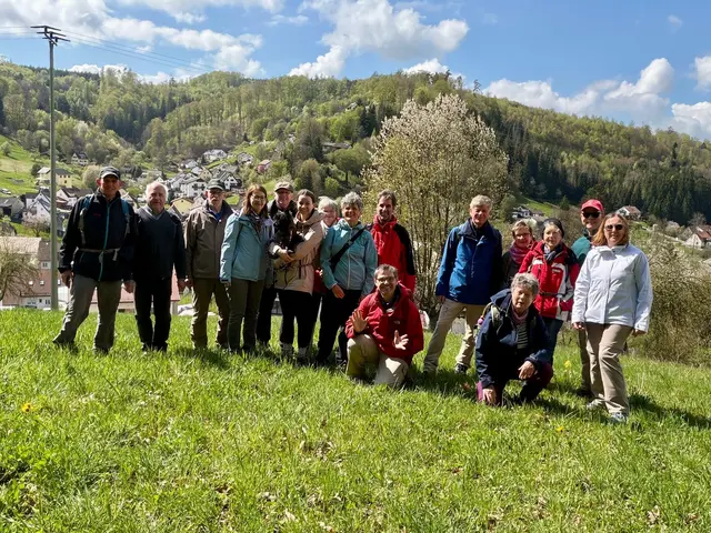 Wandergruppe des Schwäbischen Albvereins Ortsgruppe Öhringen | Foto: Foto: Birgit Kallwitz