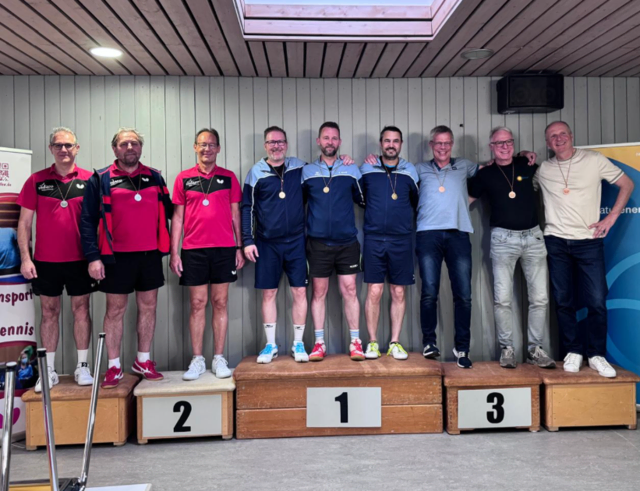 Die Medaillengewinner | Foto: E. Rosendorf