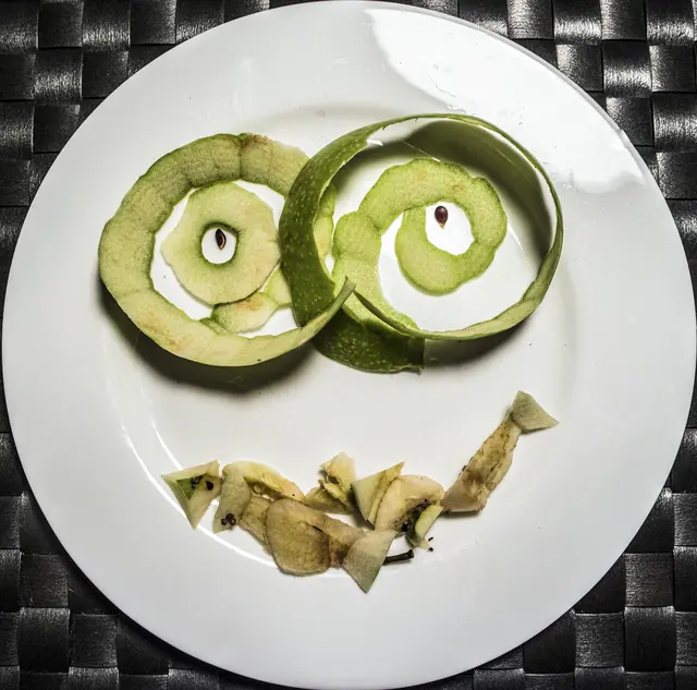 Ein Apfel gehört immer zum Frühstück | Foto: c uschipohl