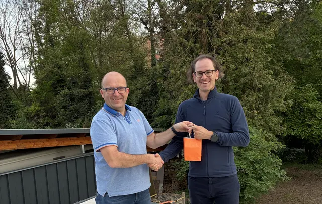 Geschenkübergabe anlässlich der Fraktionssitzung am 27.04.2026 | Foto: FBW-Eppingen