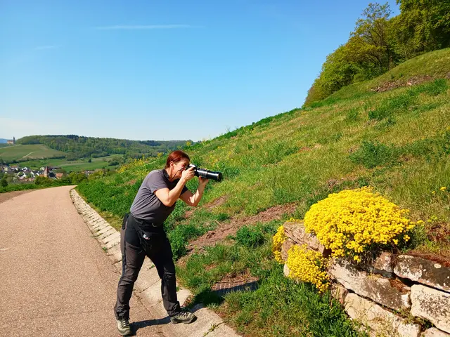 Tanja ganz konzentriert bei der Arbeit...... | Foto: sigischlottke