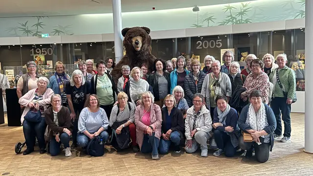 Die Cleebronner LandFrauen zu Besuch im Margarete-Steiff-Museum  | Foto: Privat