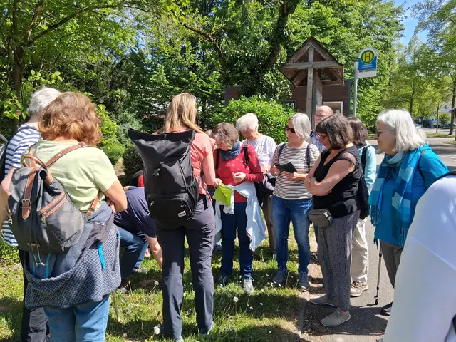 Teilnehmer der Kräuterwanderung | Foto: M.Fischer