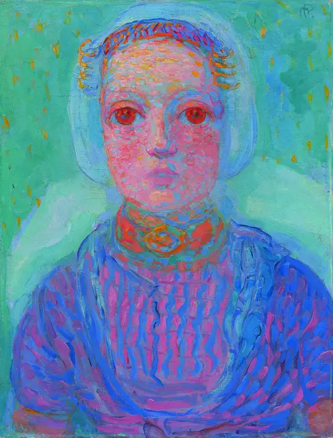 Piet Mondrian, Zeeuws Meisje, 1909
Öl auf Leinwand, 63 x 48,5 cm, Sammlung Würth, Inv. 8552, Foto: Volker Naumann | Foto: Sammlung Würth 