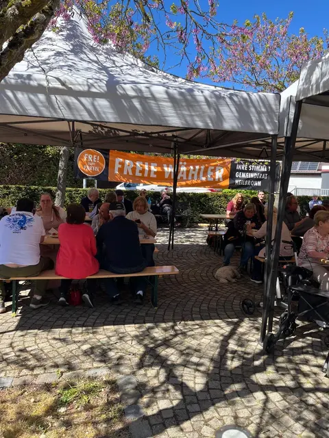 Vorplatz Neckarhalle  | Foto: Freie Wähler