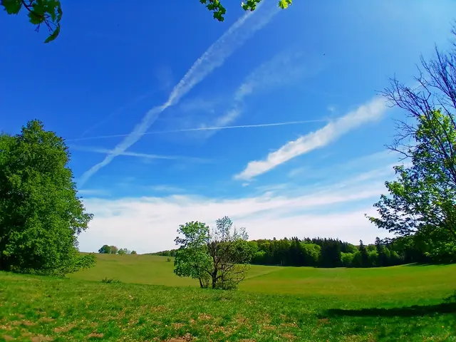 Schöne Landschaft und herrliches Wetter  - wirklich perfekt für unseren Wandertag.   | Foto: sigischlottke