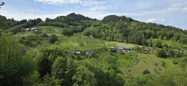 Aussicht von der letzten Anhöhe aus. | Foto: privat Sibylle Tröber