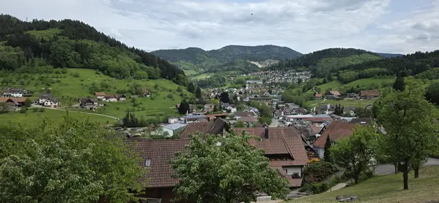 Ausblick auf dem Weg nach oben. | Foto: privat Sibylle Tröber