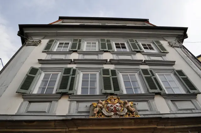 Stiftshaus, später Diakonatshaus/Stadtpfarrhaus. Erbaut wohl 1735.  | Foto: Daniela Somers