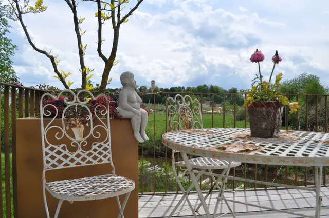 Auf der Dachterrasse eines Schaugartens | Foto: Daniela Somers