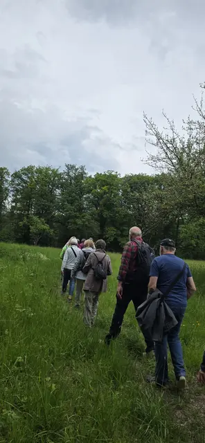 Und los geht die Naturführung! | Foto: privat Sibylle Tröber