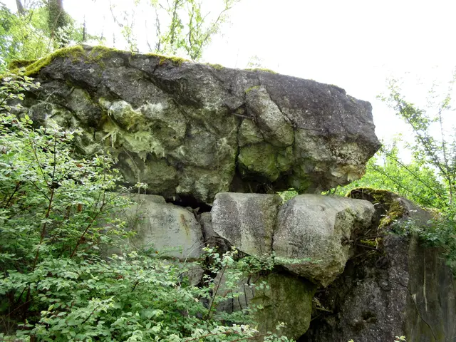 An der Strecke waren einige ehemalige Bunker der Neckar-Enz-Stellung | Foto: WandernGabyErich