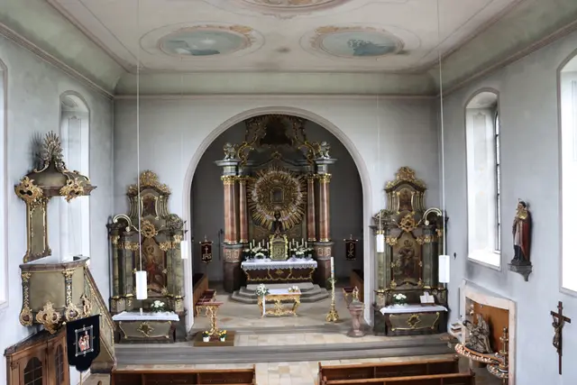 Hochaltar in der Wallfahrtskirche Höchstberg | Foto: Marga Specht
