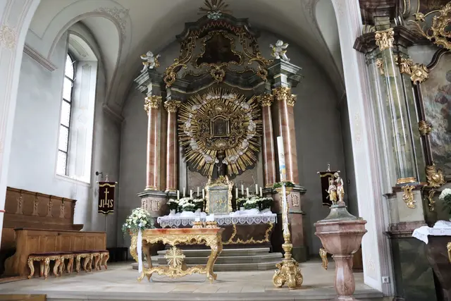 Hochaltar in der Wallfahrtskirche | Foto: Marga Specht